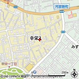 新潟県新潟市東区幸栄3丁目13-23周辺の地図