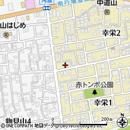 新潟県新潟市東区幸栄2丁目1-14周辺の地図