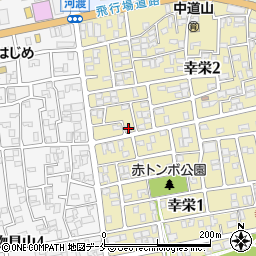 新潟県新潟市東区幸栄2丁目2-21周辺の地図