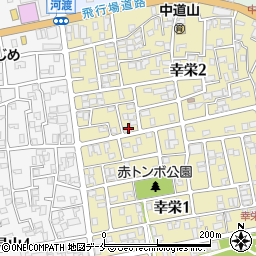 新潟県新潟市東区幸栄2丁目3-1周辺の地図