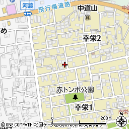 新潟県新潟市東区幸栄2丁目3-12周辺の地図