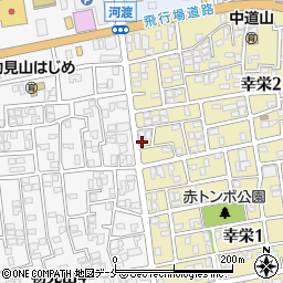 新潟県新潟市東区幸栄2丁目1-4周辺の地図