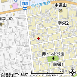 新潟県新潟市東区幸栄2丁目2周辺の地図
