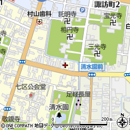 トヤダ時計店周辺の地図