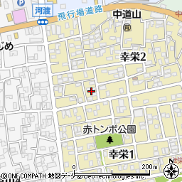 新潟県新潟市東区幸栄2丁目3周辺の地図