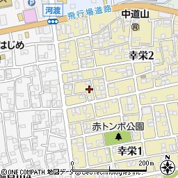 新潟県新潟市東区幸栄2丁目2-17周辺の地図