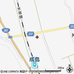 山形県米沢市広幡町成島2530周辺の地図