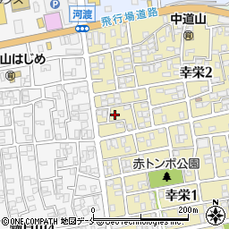 新潟県新潟市東区幸栄2丁目2-8周辺の地図