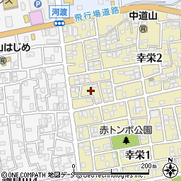 新潟県新潟市東区幸栄2丁目2-4周辺の地図