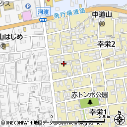 新潟県新潟市東区幸栄2丁目2-11周辺の地図