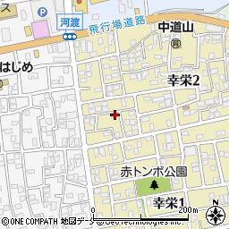 新潟県新潟市東区幸栄2丁目2-13周辺の地図