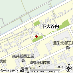 新潟県新潟市北区下大谷内768周辺の地図