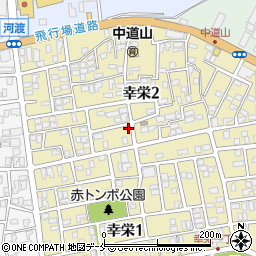 新潟県新潟市東区幸栄2丁目12-11周辺の地図