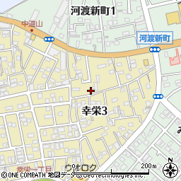 新潟県新潟市東区幸栄3丁目9-40周辺の地図