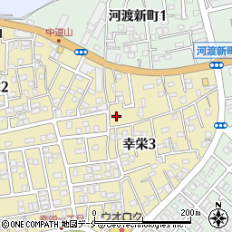 新潟県新潟市東区幸栄3丁目9-44周辺の地図