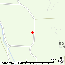 宮城県角田市尾山台周辺の地図