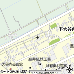 新潟県新潟市北区下大谷内287周辺の地図