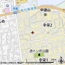 新潟県新潟市東区幸栄2丁目4-17周辺の地図