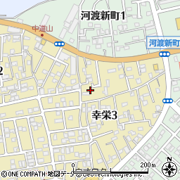 新潟県新潟市東区幸栄3丁目9-20周辺の地図