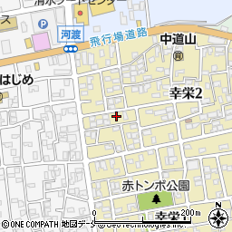 新潟県新潟市東区幸栄2丁目4-20周辺の地図