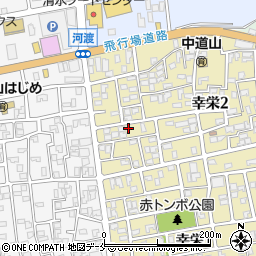 新潟県新潟市東区幸栄2丁目4-10周辺の地図