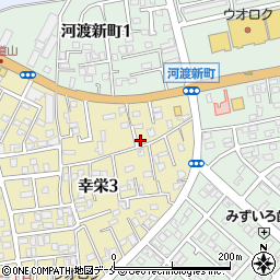 新潟県新潟市東区幸栄3丁目10-33周辺の地図