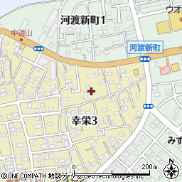 新潟県新潟市東区幸栄3丁目9-37周辺の地図