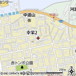 新潟県新潟市東区幸栄2丁目15-3周辺の地図