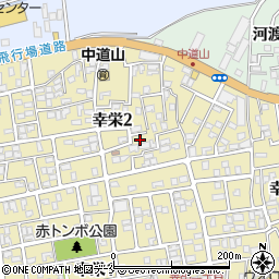 新潟県新潟市東区幸栄2丁目15-4周辺の地図
