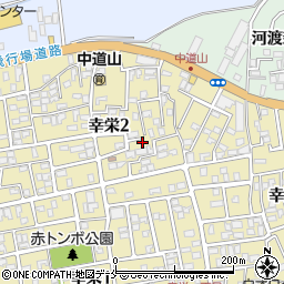 新潟県新潟市東区幸栄2丁目15-5周辺の地図