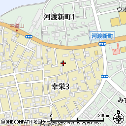 新潟県新潟市東区幸栄3丁目9-21周辺の地図