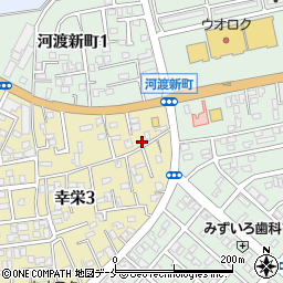 新潟県新潟市東区幸栄3丁目10-29周辺の地図