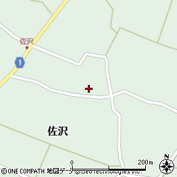 山形県東置賜郡高畠町佐沢968-2周辺の地図