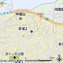 新潟県新潟市東区幸栄2丁目15-6周辺の地図