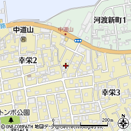 新潟県新潟市東区幸栄2丁目21-15周辺の地図