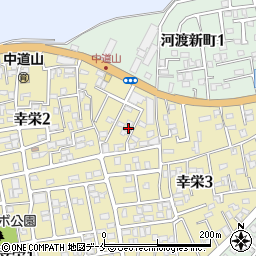 新潟県新潟市東区幸栄2丁目22-18周辺の地図