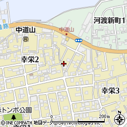 新潟県新潟市東区幸栄2丁目21-21周辺の地図