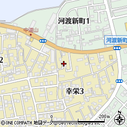 新潟県新潟市東区幸栄3丁目9-5周辺の地図