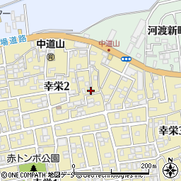新潟県新潟市東区幸栄2丁目15-25周辺の地図