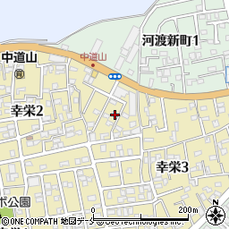 新潟県新潟市東区幸栄2丁目22-17周辺の地図