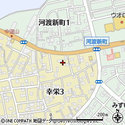 新潟県新潟市東区幸栄3丁目9-23周辺の地図