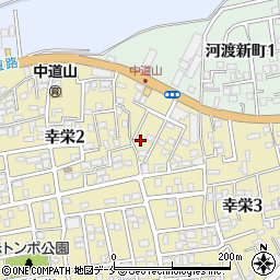 新潟県新潟市東区幸栄2丁目21-1周辺の地図