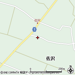 山形県東置賜郡高畠町佐沢1541-1周辺の地図