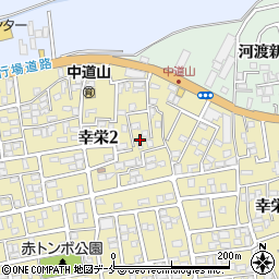 新潟県新潟市東区幸栄2丁目15周辺の地図
