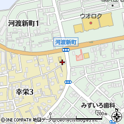 新潟県新潟市東区幸栄3丁目10-24周辺の地図