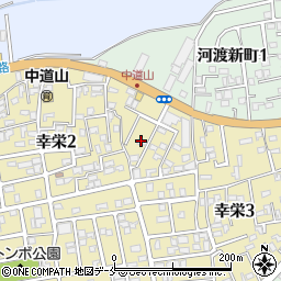 新潟県新潟市東区幸栄2丁目21-14周辺の地図