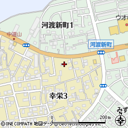 新潟県新潟市東区幸栄3丁目9-22周辺の地図