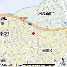 新潟県新潟市東区幸栄2丁目23周辺の地図
