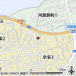 新潟県新潟市東区幸栄3丁目9-9周辺の地図