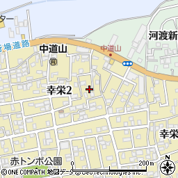 新潟県新潟市東区幸栄2丁目15-13周辺の地図